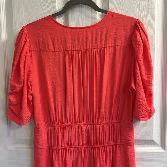 Pink‎ BA&SH Linda Midi Dress Size Medium - Picture 8 of 10